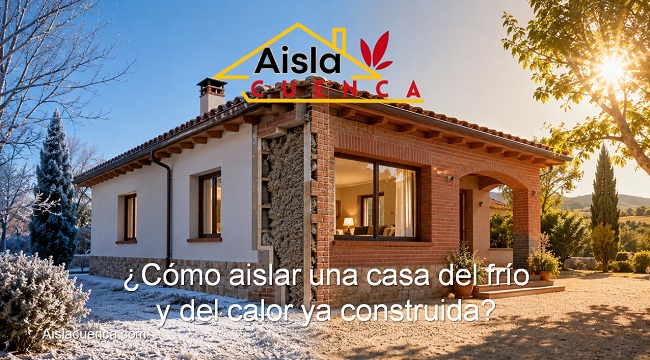 Cómo aislar una casa del frio y del calor ya construida